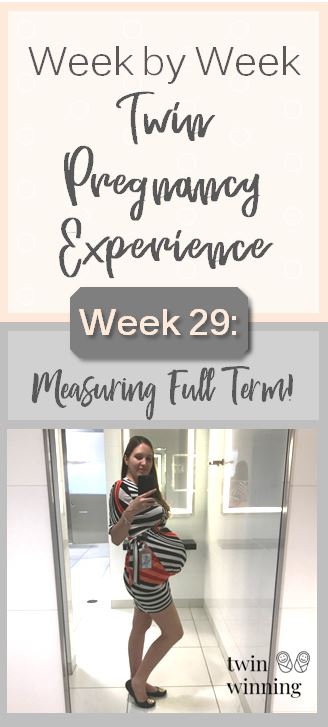 Week 29 Twin Pregnancy Experience
