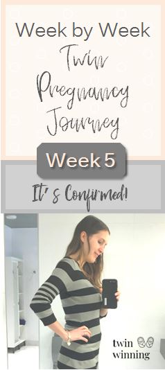 week 5 twin pregnancy journey