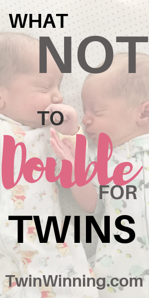what not to double for twins - twin winning