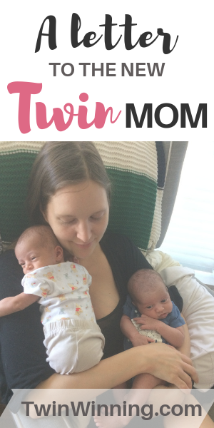 A Letter to the New Twin Mom