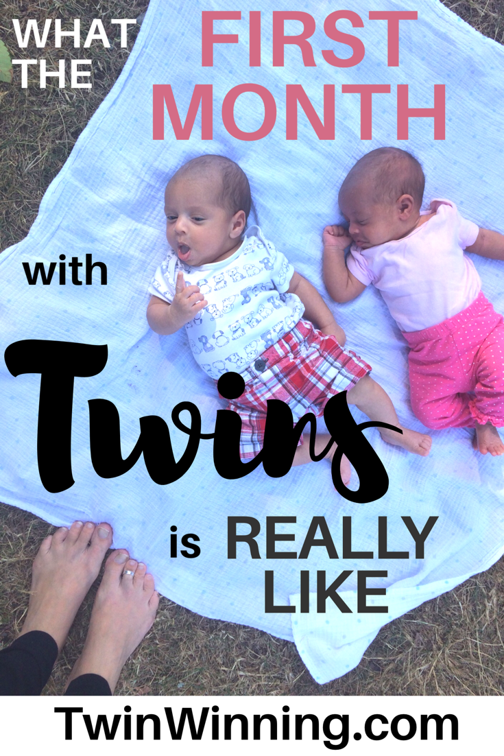 What the First Month with Twins Is Really Like