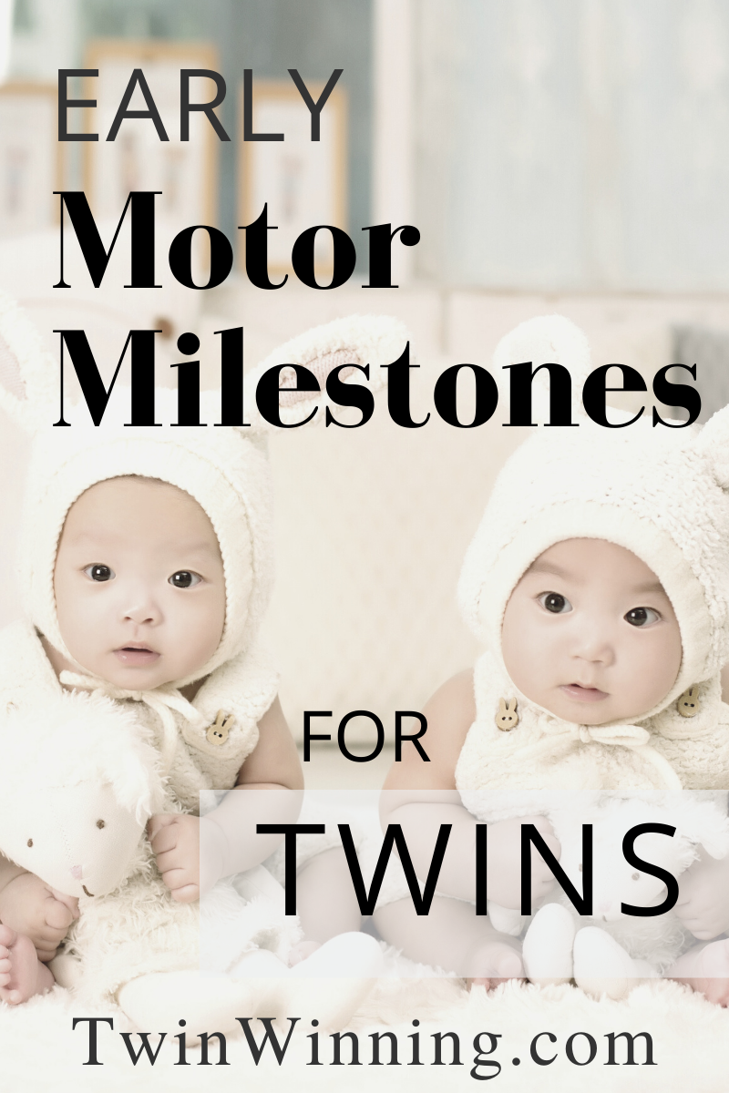 Motor milestones for twins