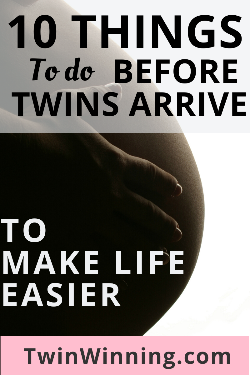 10 Things to Do Before Twins Arrive to Make Life Easier