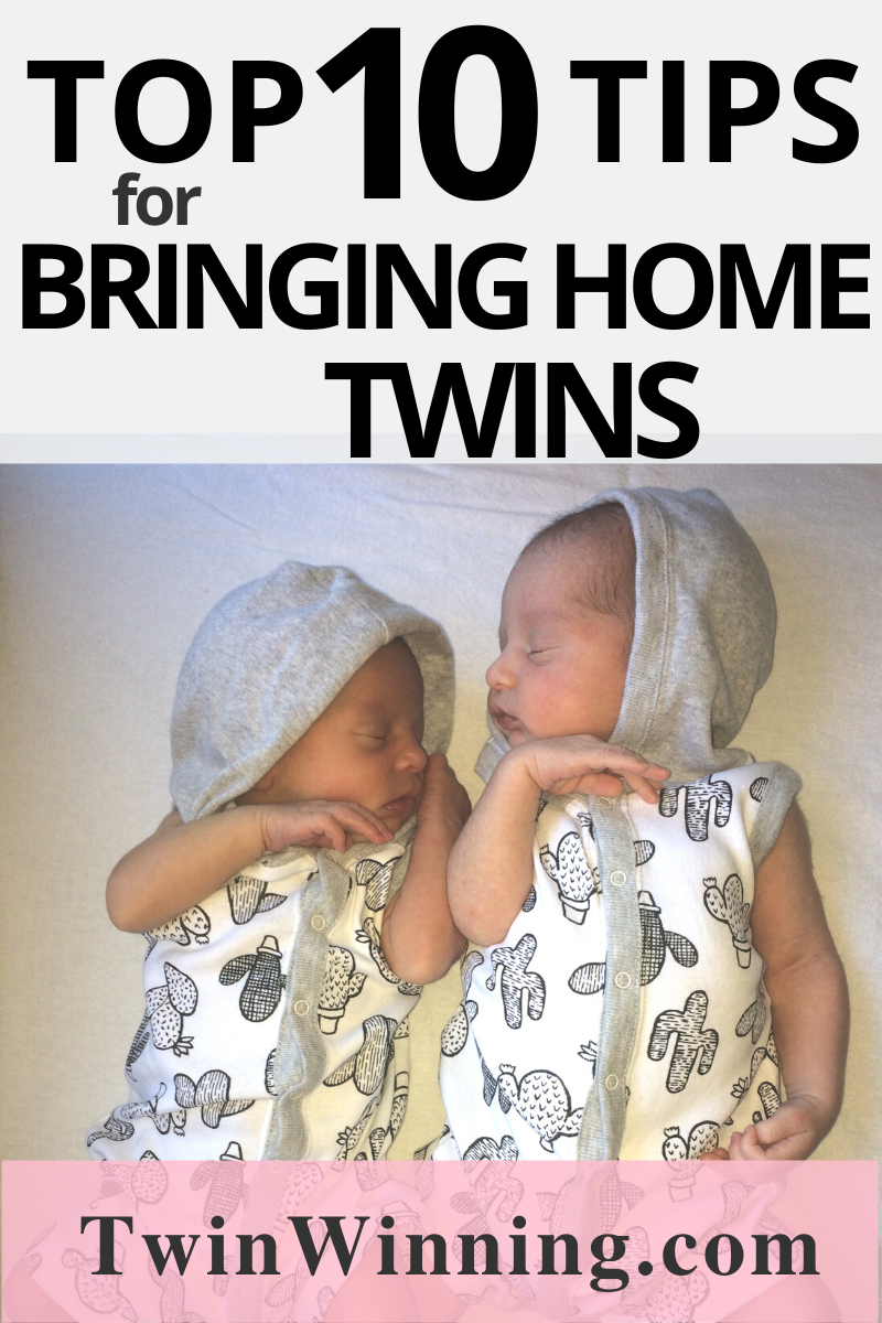Top 10 tips for bringing home twins