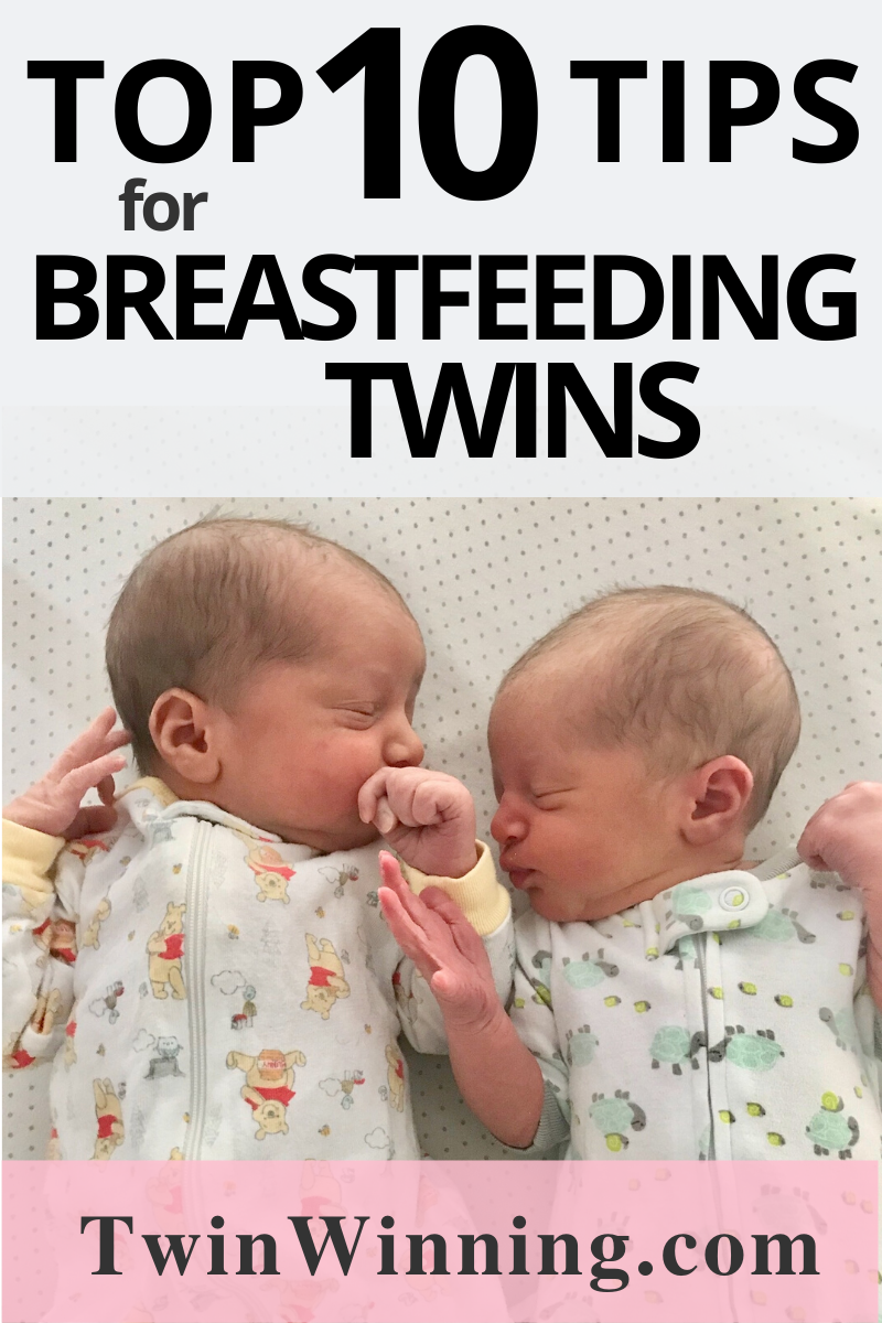 top 10 tips for breastfeeding twins