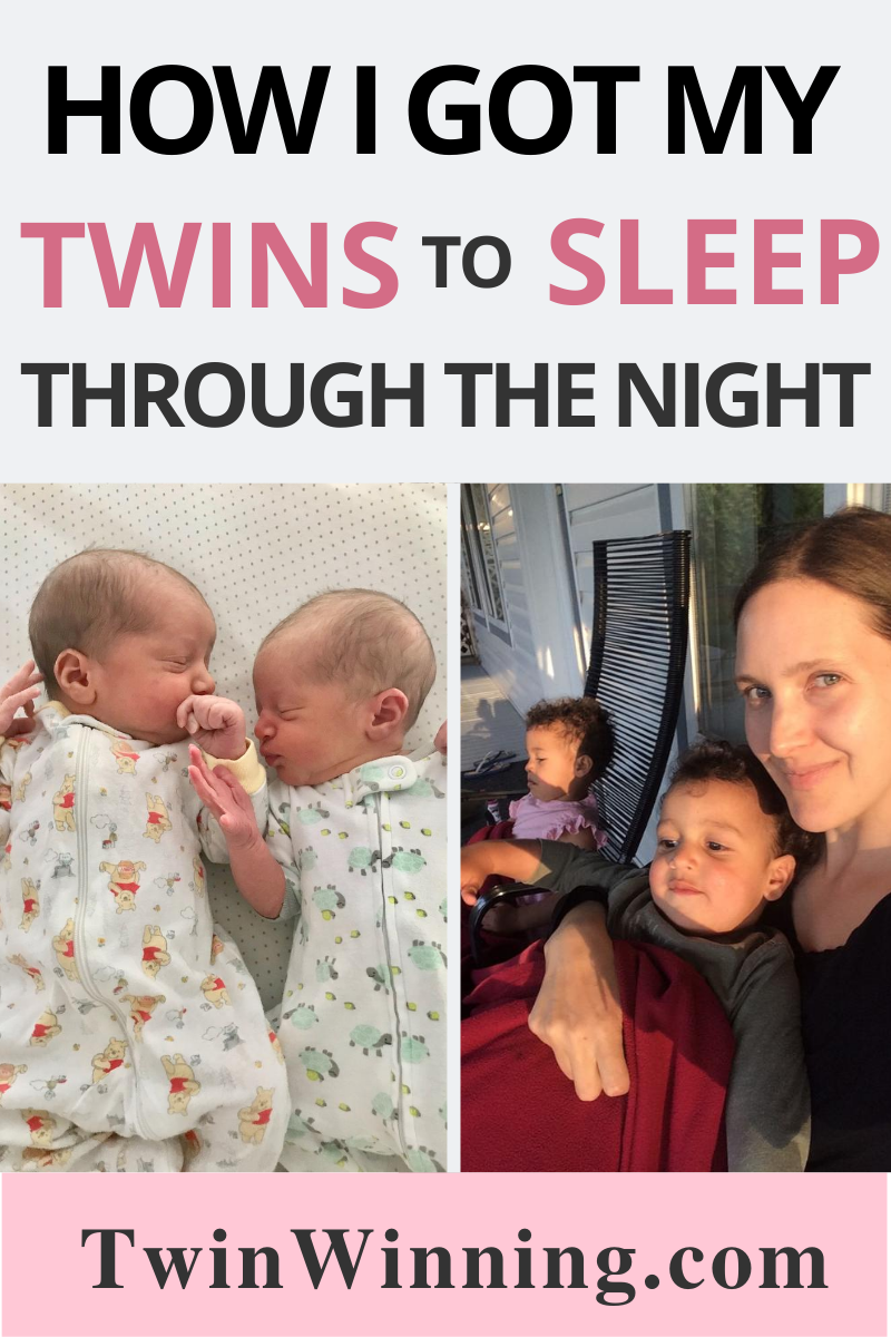 how I got my twins to sleep through the night