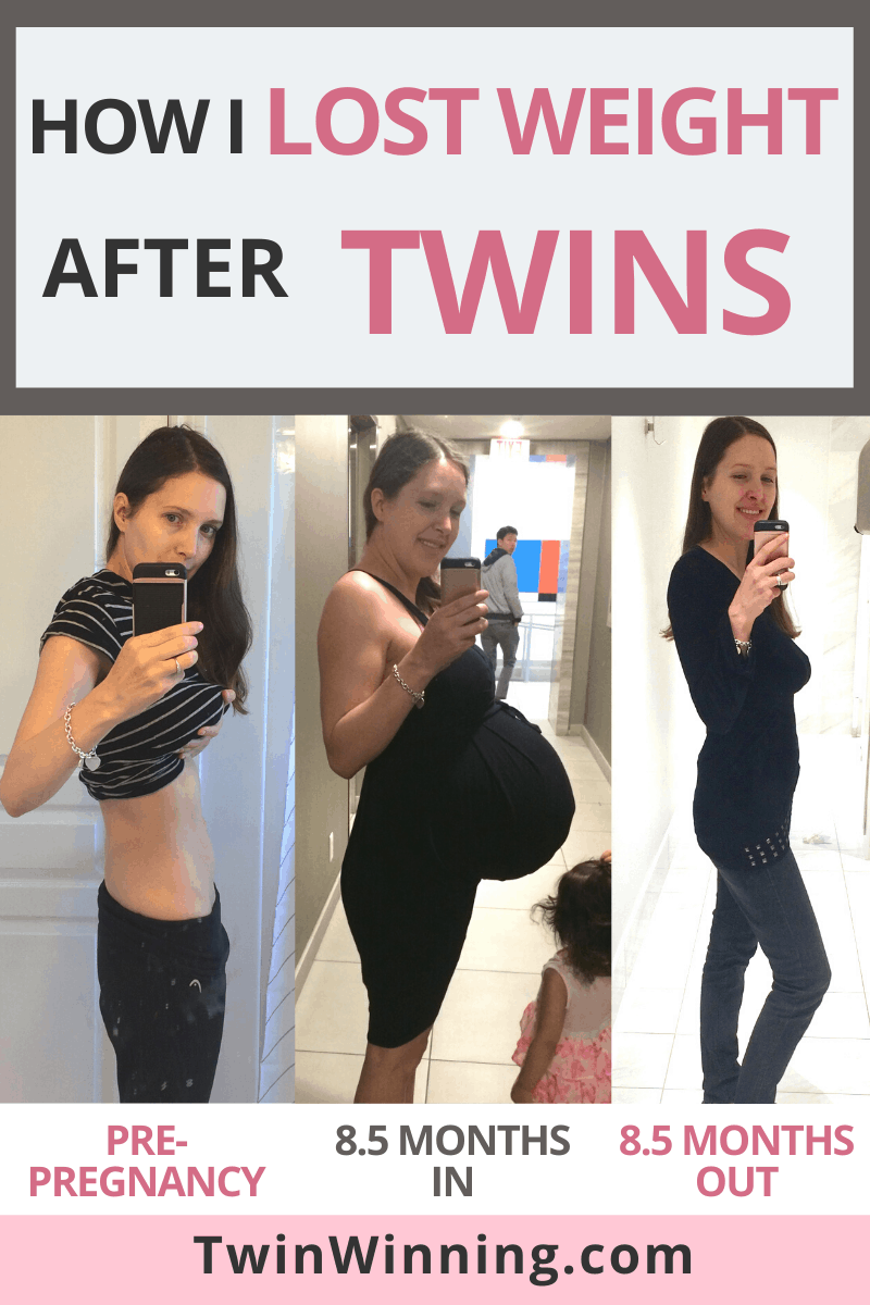 how I lost weight after twins