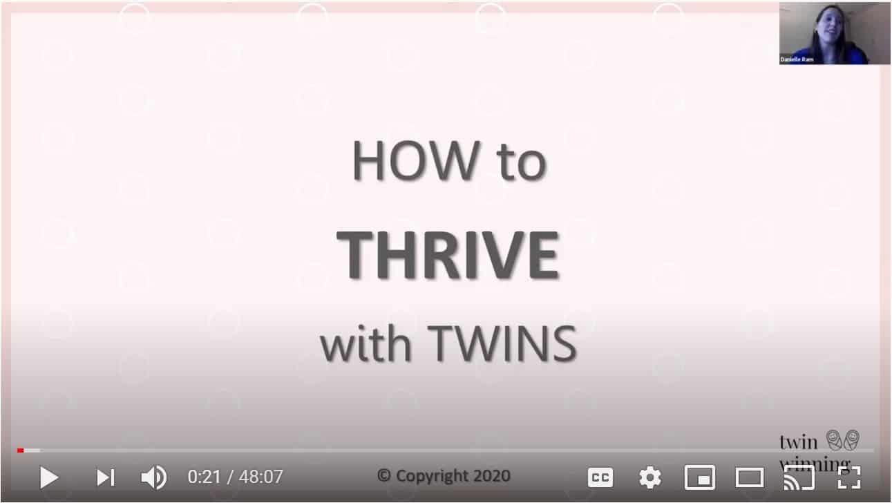 How to thrive with twins webinar