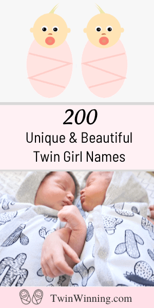 200 Unique Twin Girl Names Twin Winning